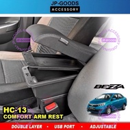 Perodua Bezza HC-13 Comfort Adjustable ArmRest 3 USB & LED HC Cargo Brand