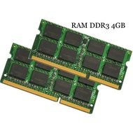 RAM DDR3 4GB สำหรับโน๊คบุ๊ค
