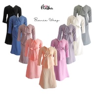 Lovetrisha Bianca Wrap Kurung #1  -  Baju Raya Kebaya Pastel Kanak-Kanak Budak Perempuan 0-12 tahun 