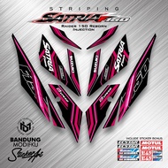 SUZUKI SATRIA FU INJECTION STRIPING FR 5/ SATRIA F 150 MOTORCYCLE VARIATION STICKER/ / F 150 INJECTI