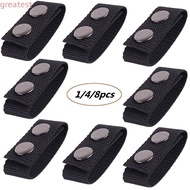 GREATMY 1/4/8Pcs Belt Buckle Double Snaps Outdoor  Heavy Duty