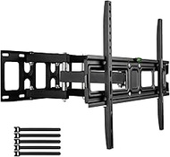 Full Motion TV Wall Mount - Swivel and Tilt 10~10° for Most 32-70 Inch Flat Screen Articulating 6 Ar