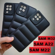 HP EllaStuff Samsung M32 - M22 - A22 Case Softcase JACKET CAMERA PROTECTION Case Casing Samsung M32 