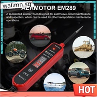EM289 Car Electrical Circuit Tester DC 6-75V LED Digital Voltage Display Car Short Circuit Detector 