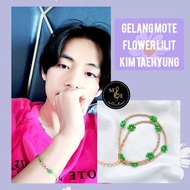 Twisted mote flower bracelet / Kim Taehyung BTS Live necklace