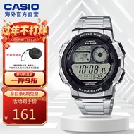 卡西欧（CASIO）手表 时尚运动液晶显示男表学生表 AE-1000WD-1AVDF