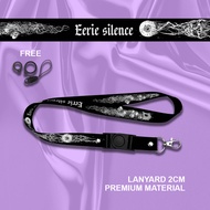GANTUNGAN EERIE SILENCE LANYARD MOTIF SIZE (2cm) KEYCHAIN hp