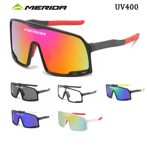 Merida Cycling Glasses Men women UV400 Eyewear Sports MTB /road Outdoor Goggles with box uv400