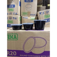 Clear / BLACK CONTAINER / TEKA ROUND CONTAINER / R8 / R10 / R12 / R16 / R20 / R25/R30/RS4/RS6/RS8/50