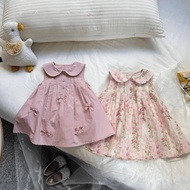 Girls Dress Summer Dress Summer Baby Girl Vest Dress Children Summer Floral Skirt Children Princess 