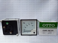 OTTO PANEL METER / FREQUENCY METER HZ JARUM GETAR 50HZ SA-96 45-55HZ