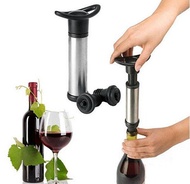 2pc Wine vacuum saver sealer bottle stopper pump valve keep freshness stainless steel bartender home