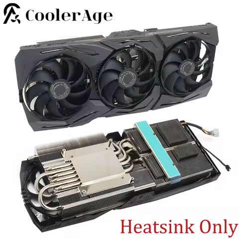 RTX2080Ti Video Card Heatsink with RGB For ASUS ROG STRIX RTX 2080 Ti OC 11G Gaming Graphics Card Co