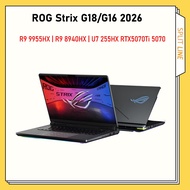 2026 ASUS ROG Strix G18 ROG Strix G16 R9 9955HX R9 8940HX U7 255HX RTX5070Ti 5070