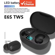 E6S Wireless Bluetooth Earbuds with Microphone and Noise-Cancelling Headset
