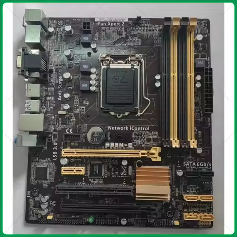 For ASUS B85M-E motherboard, LGA1150 DDR3 quad memory integrated HDMI/DVI/VGA/DP medium motherboard