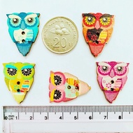 BUTANG KAYU OWL CORAK