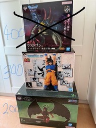龍珠/One Piece 海賊王/數碼暴龍 一番賞 悟空 路飛 羅賓 廸亞波羅獸 A賞 B賞 尾賞
