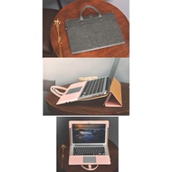 New macbook 12 inch A1534 Portable Stand Leather Case Protective Case Computer Bag