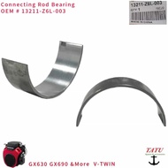 Set GX630 2 Pasangan Galas Rod Penyambung 13211-Z6L-003 Untuk HONDA GX660 GX690 V-TWIN EM10000 ET120