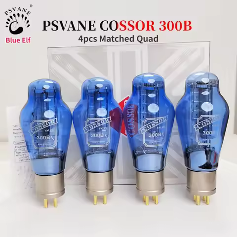 PSVANE COSSOR 300B Electronic Tube Replaces 300B 300BN 300B-L 300B-Z E-300B 0B-T WE300B Vacuum Tube 
