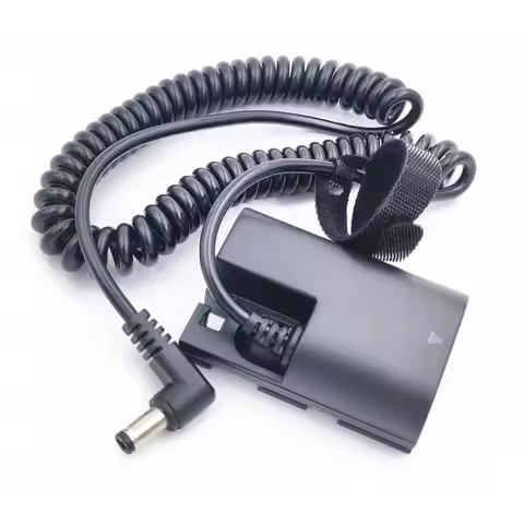 Fully Decoded DR E6 Coupler +Spring Cable LP-E6N Dummy Battery For CANON 6D 7D 5D MARK II III IV 60D