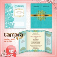 Tamara A03 + OPP Plastic Blanko Invitations | Invitation Bulldog | Invitations