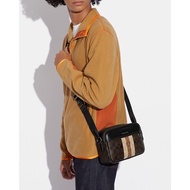 Coach Graham Crossbody In Blocked Snature With Varsity Stripe #Gratisongkir