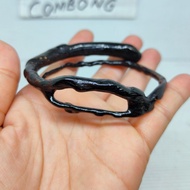 GELANG AKAR BAHAR HITAM COMBONG  UNIK ANTIK DIY