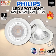 Philips LED Eyeball 59776 Pameron 7W Recess Spotlight SL201 4.5W RS280 SL260 DL260 Ceiling Light Dow