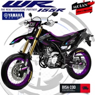 Decal Sticker Striping Fullbody Variation Yamaha WR 155 R (CAN ADD NAME/GANTI NUMBER) | Decal WR 155