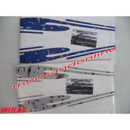 PROTON WIRA NO:6 / NO:9 / NO:10 / PROTON NO:6 / WAJA NO:2 CAR BODY STICKER