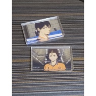 Haikyuu official mini acrylic blockmerchandise Daiso