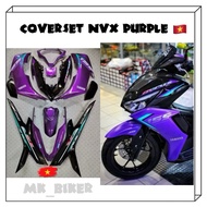 ORIGINAL EXCITER 🇻🇳VIETNAM AEROX NVX V2 COVER SET PURPLE 2024💜 NVX V2 COVERSET ORIGINAL JOKER THAILA