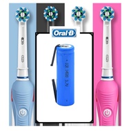 3.7V Li-ion Electric Toothbrush Battery Braun Oral B IO8 Type 3758, Oral B Pro 2 2000 type 3766 3771