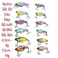 Lure fishing lure, 3D butterfly iron fish specialized in catching snakehead fish, tilapia, bamboo sh