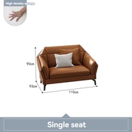โซฟา 4 ที่นั่งแบบนอน ชุดรับแขก genuine leather sofa luxury living room