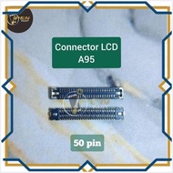 LAYAR [IPE] ORIGINAL OPPO A95 LCD CONNECTOR SOCKET SCREEN CONNECTOR