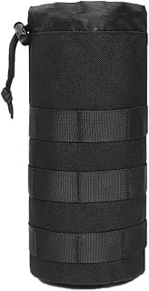 TRIWONDER Tactical MOLLE Water Bottle Pouch H2O Hydration Carrier, Military Bottle Holder Molle Drin