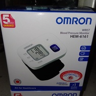 OMRON AUTOMATIC WRIST BLOOD PRESSURE MONITOR ALAT TENSIMETER PERGELANGAN TANGAN TENSI METER HEM 6161