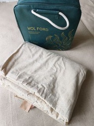 【夏日清貨狂歡】Wolford 高級漢麻提花夏涼被/冷氣被（連精美手提收納袋）