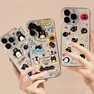 Case For OPPO Realme 12 9 10 Pro Plus 11 8i 7i 9i C33 C17 C2 A1K Narzo 50 4G cover Pingu Cartoon Ani