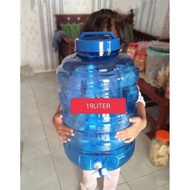 19 LITER TAP GALLON GALLON DISPENSER/ WATER GALLON/ JUMBO PLASTIC GALLON/