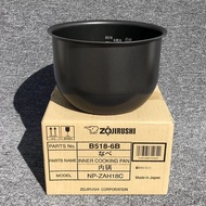 Japan Original ZOJIRUSHI rice cooker NP-ZAH18C upgraded inner pot B518 compatible for NP-HBH18C/NP-H