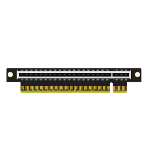 PCIe 5.0 X16 Riser Right Angle Adapter Card, Low-Profile for 1U/2U Server Installation