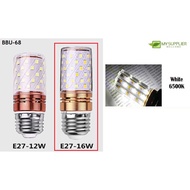 LED Corn Bulb Screw E27 16W 6500K H9.5cm x W2.7cm
