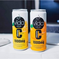 VIDA C 1000MG VITAMIN C SPARKLING DRINK 325ML FLAVOUR: - LEMON - ORANGE