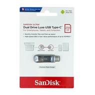 SanDisk - 256GB Ultra® Luxe USB Type-C™ 雙用隨身碟 SDDDC4-256G