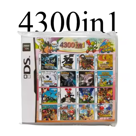 4300 in 1 Compilation DS NDS 3DS 3DS NDSL Game Cartridge Card Video Game Handheld Player (R4 Card) 2
