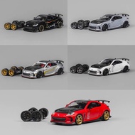 CM Model 1:64 Subaru BRZ Varis Arising Carbon Cap Alloy Car Model